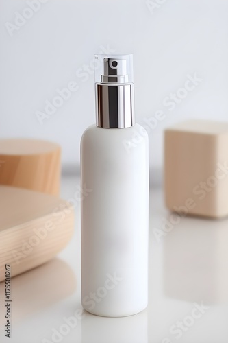 bottle of shampoo