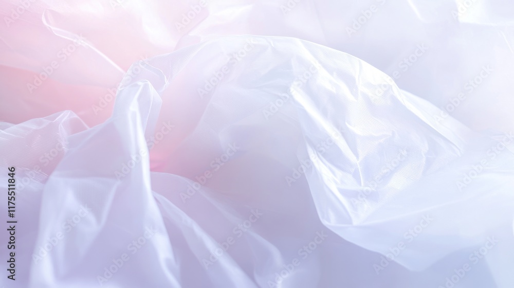 Soft, pastel-toned fabric with gentle folds and wrinkles. Soft, pastel-toned fabric with gentle folds and wrinkles.