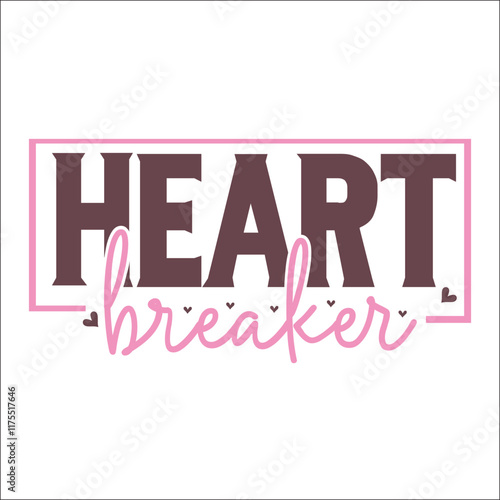 Heart Breaker SVG Design