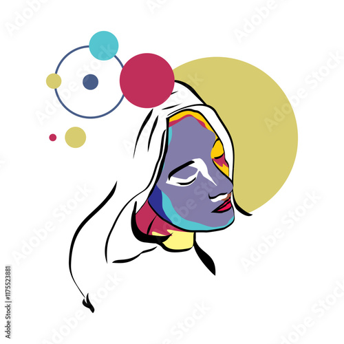 Girls, Enjoy Your Problems Bye, typograhy graphic design, vector illustration