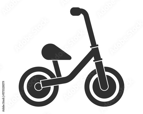 bicycle silhouette vector illustration photo