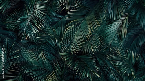 tropical palm seamless pattern wallpaper