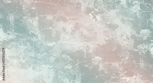 Abstract Pastel Textured Wall Background Grunge Distressed Vintage Painted Surface