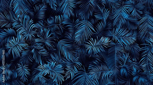 tropical palm seamless pattern wallpaper