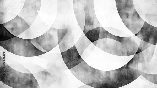 Abstract Monochrome Pattern Design Background