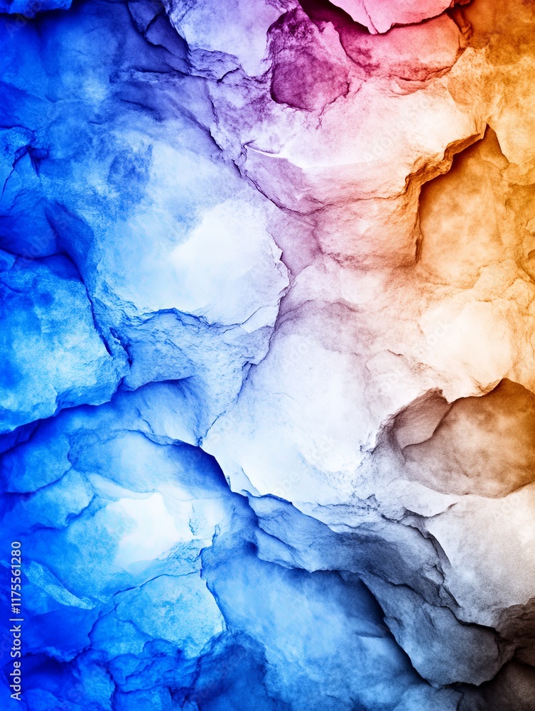 Naklejka premium Stunning Blue and White Gradient Texture Design