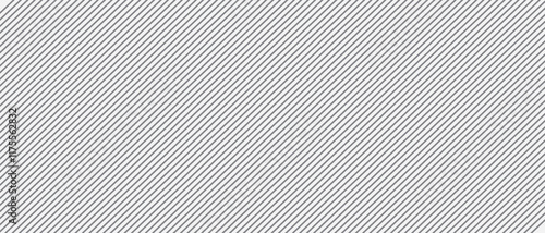 Slash line. Border with diagonal lines. Angle of tilt stripes. Black pattern of footer isolated vector on white background.
