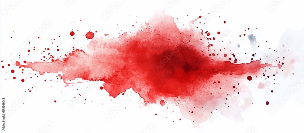 Crimson Watercolor Abstract Splash: A vibrant, dynamic red watercolor painting with splatters and texture, perfect for backgrounds or artistic expression. Crimson Watercolor Abstract Splash: A vibrant, dynamic red watercolor painting with splatters and texture, perfect for backgrounds or artistic expression.