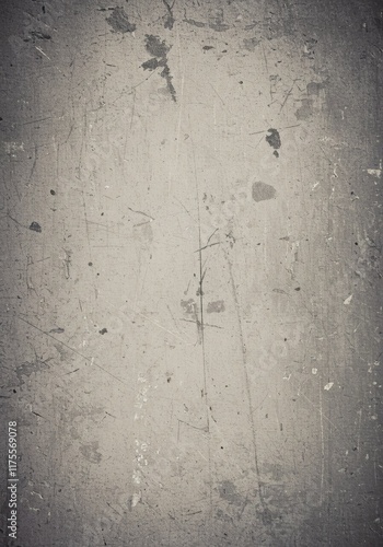 Grunge Concrete Texture Scratched Distressed Gray Wall Background
