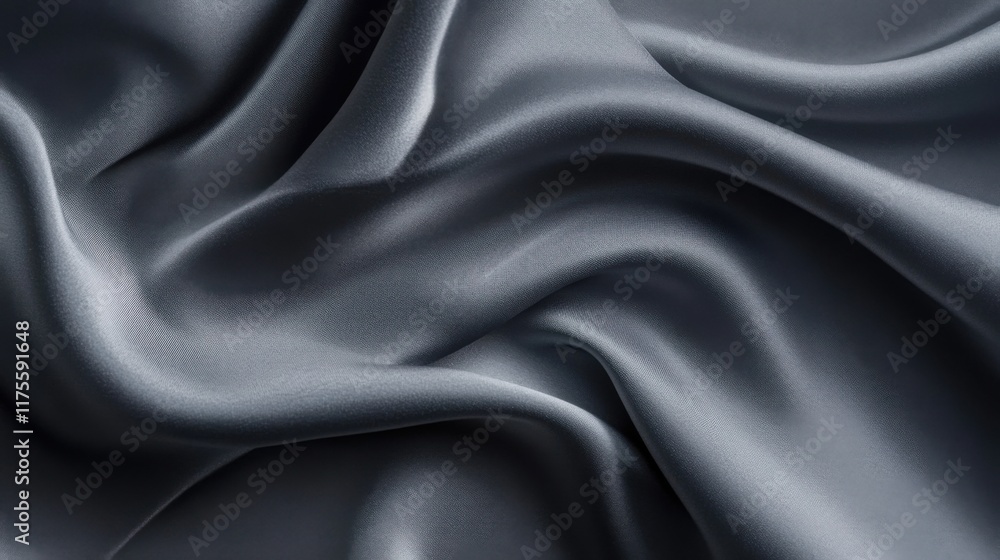 Fototapeta premium A matte gray background with a soft, smooth surface, creating an understated and elegant aesthetic