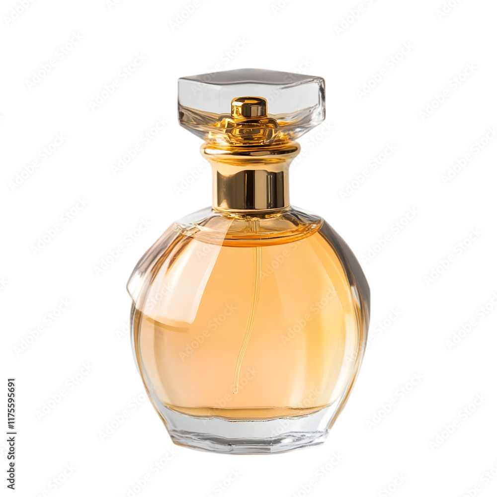 Luxury Perfume Bottle Golden Cap Amber Fragrance Elegant Scent Glass Spray Women s P Luxury Perfume Bottle Golden Cap Amber Fragrance Elegant Scent Glass Spray Women s P