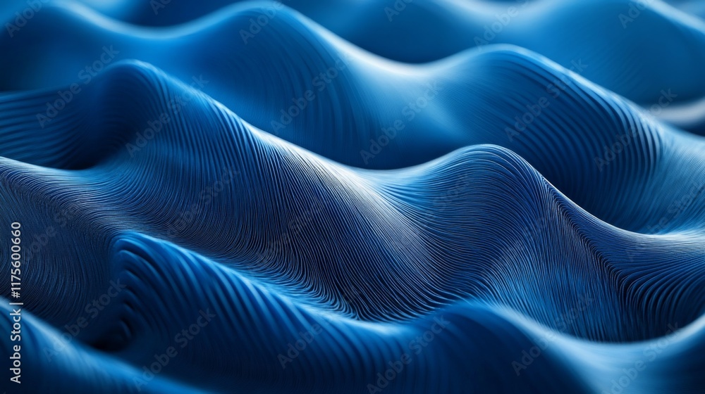 Abstract Blue Waves Abstract Blue Waves