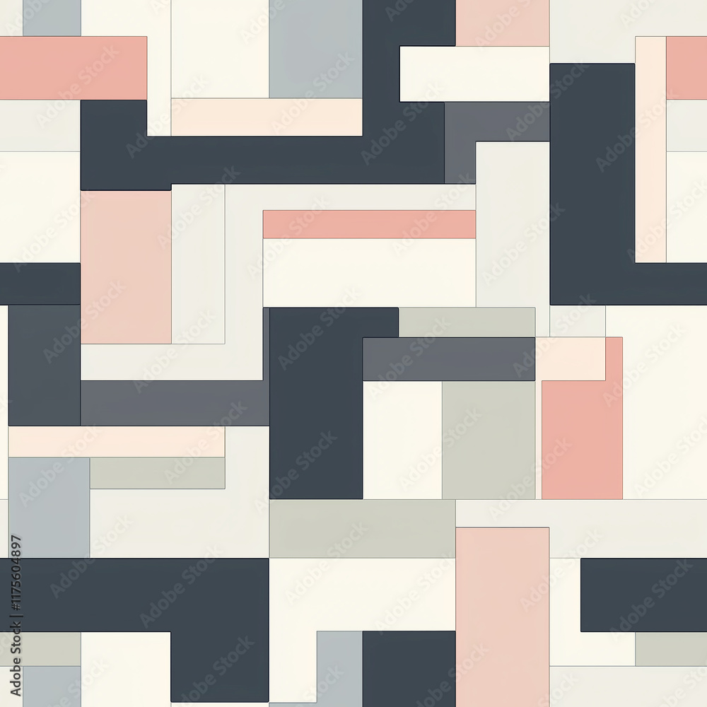 Korean bojagi seamless pattern design minimalist patchwork geometry textile art for wrapping cloth in contemporary spaces Korean bojagi seamless pattern design minimalist patchwork geometry textile art for wrapping cloth in contemporary spaces