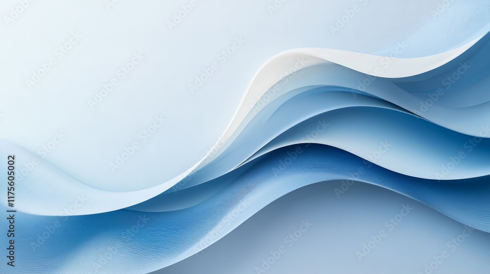 Abstract Blue Waves Background Abstract Blue Waves Background