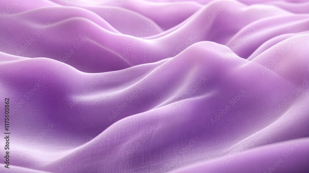 Obraz premium Wavy Lavender Fabric Texture