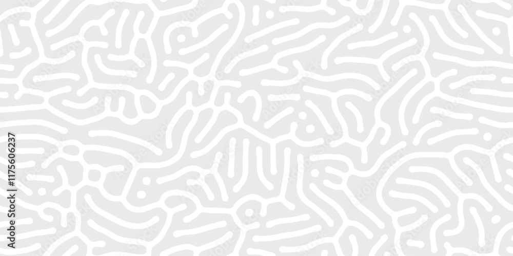 Abstract organic seamless vector pattern Simple flat light grey and white backdrop Abstract organic seamless vector pattern Simple flat light grey and white backdrop