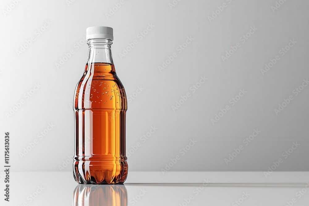 realistic vector mockup of a pristine glass bottle featuring a clean white plastic screw cap positioned on a bright white surface emphasizing clarity and simplicity perfect for product display realistic vector mockup of a pristine glass bottle featuring a clean white plastic screw cap positioned on a bright white surface emphasizing clarity and simplicity perfect for product display