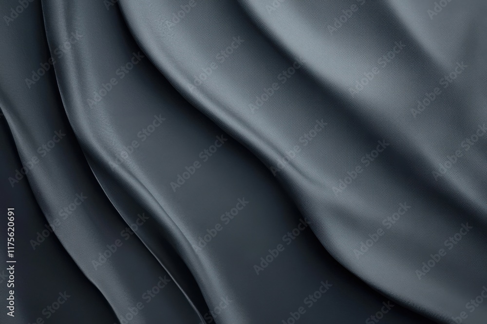 Obraz premium Close-up of a smooth gray background with subtle texture, perfect for adding depth to minimalist designs