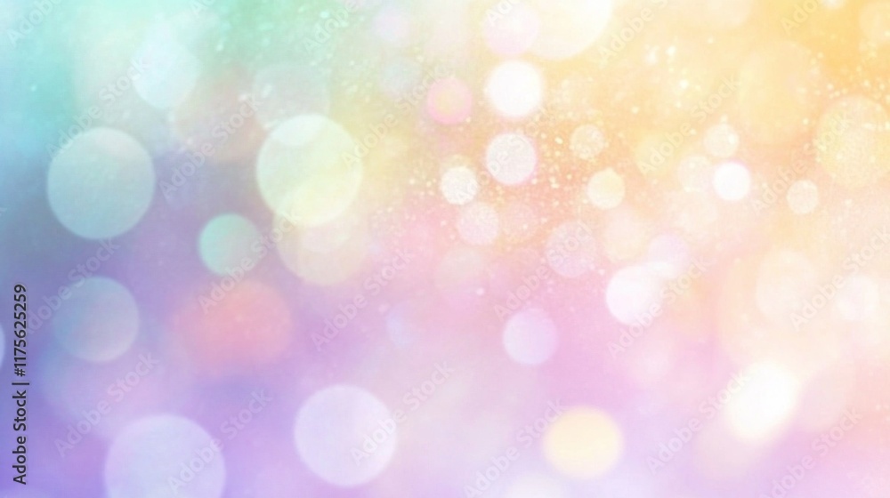 Pastel rainbow bokeh background. Pastel rainbow bokeh background.