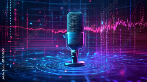 Technical Diagram Illustrating Microphone Polar Patterns and Audio Recording Specifications photo