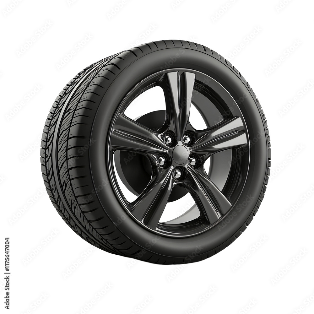 a car tire on a transparent background, PNG image, PNG file, Generative art. a car tire on a transparent background, PNG image, PNG file, Generative art.