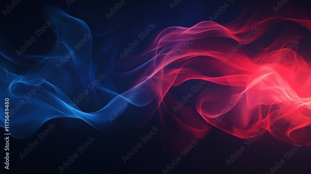 Abstract Digital Design with Vibrant Colors and Flowing Lines Abstract Digital Design with Vibrant Colors and Flowing Lines
