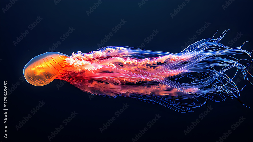 Fototapeta premium jellyfish in water