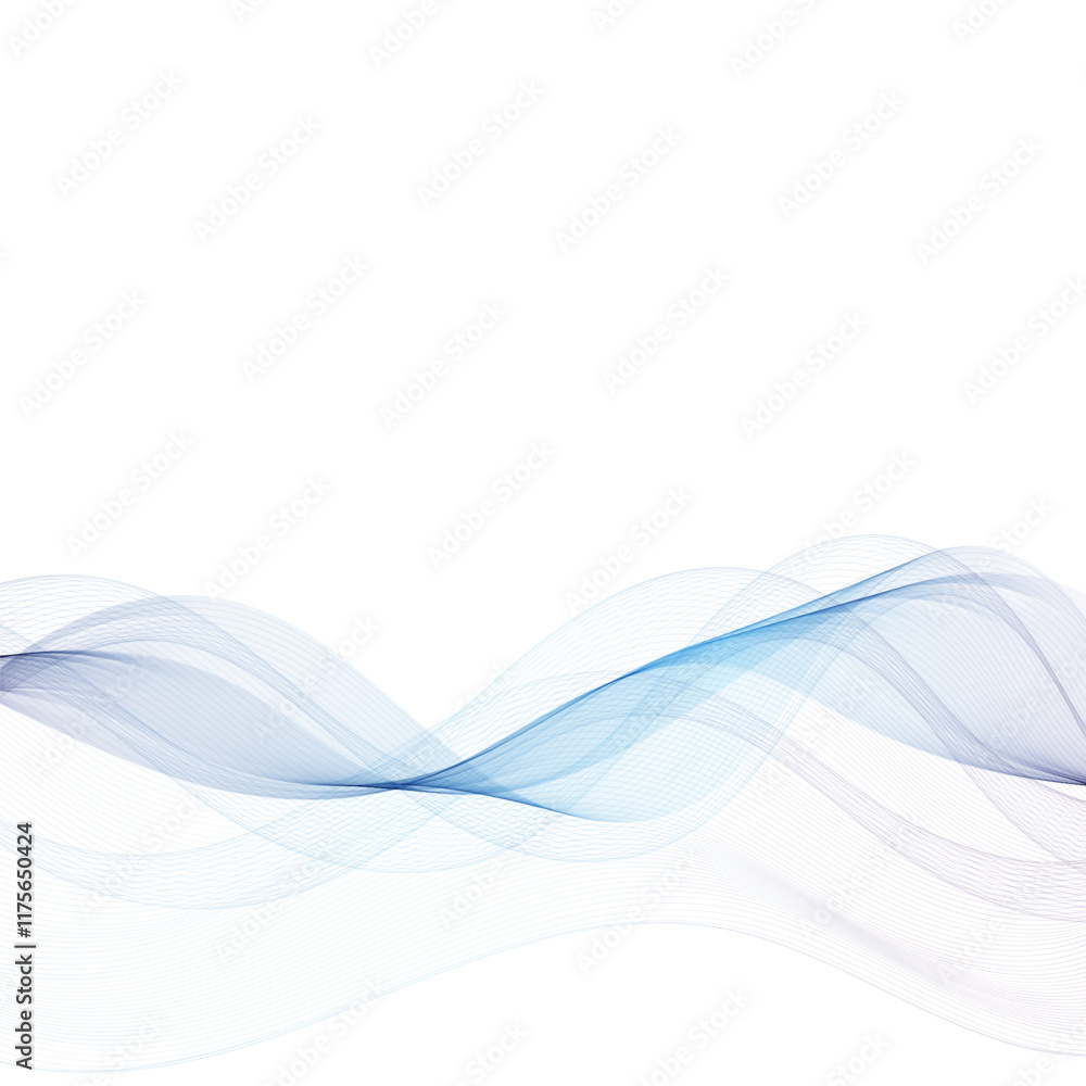 Obraz premium Abstract wave background. Blue wave. Spectrum. eps 10