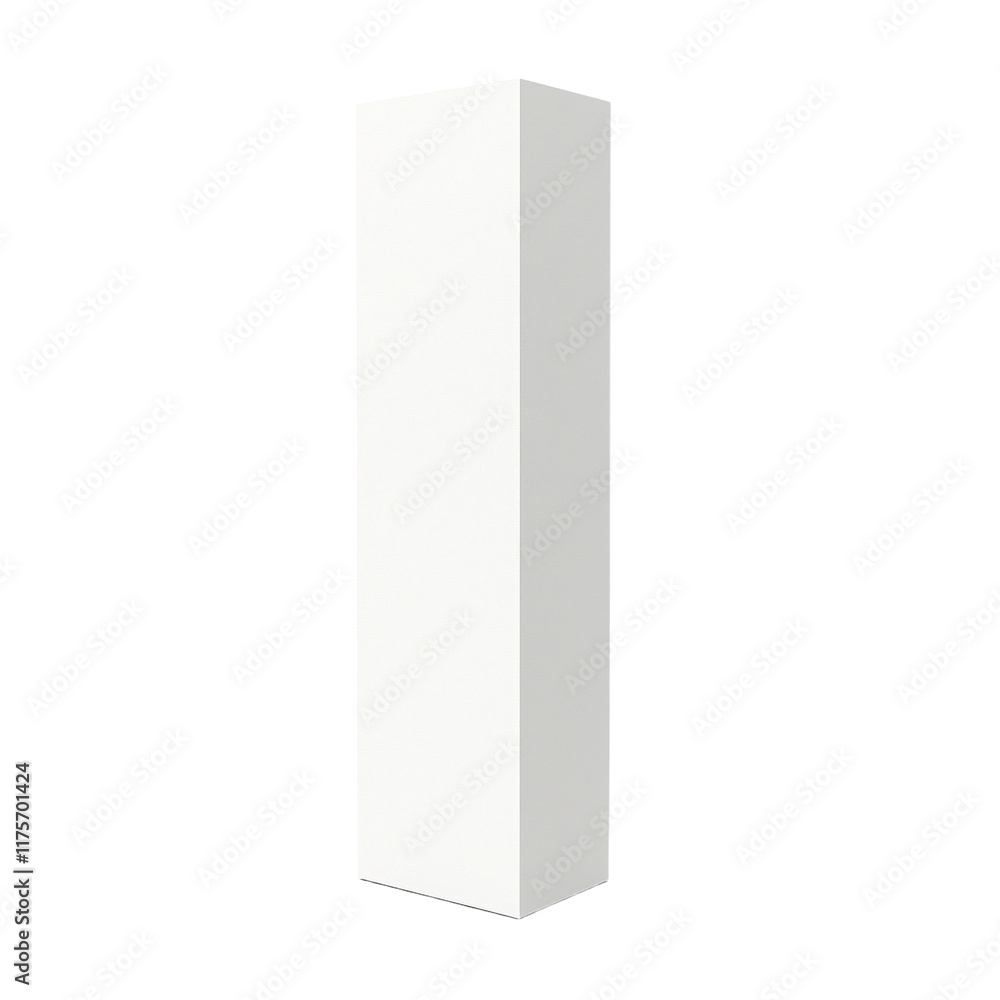 a tall white box on a pedestal on a transparent background, PNG image, PNG file, Generative art. a tall white box on a pedestal on a transparent background, PNG image, PNG file, Generative art.