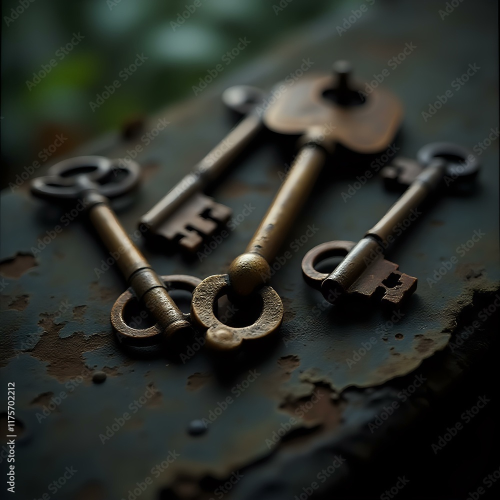 old rusty key old rusty key