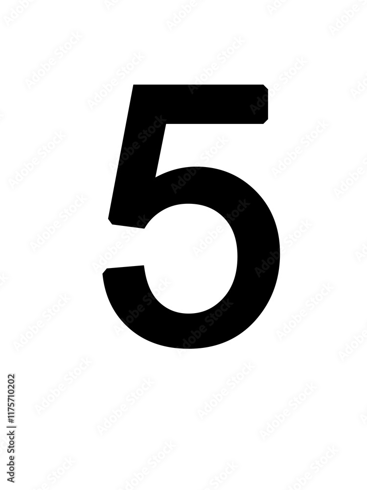 3d number 5 3d number 5