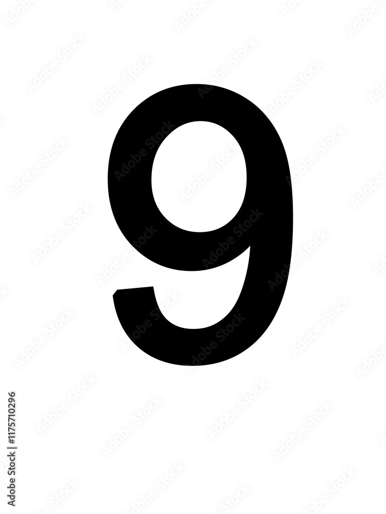 3d number 9 3d number 9