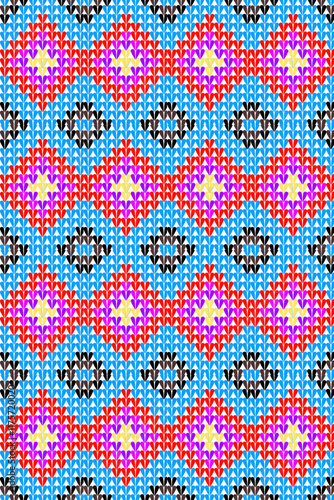 Geometric ethnic oriental seamless pattern traditional Design for
background,carpet,wallpaper clothing,wrapping,Batik,fa bic,vector, illustration.embroidery style.