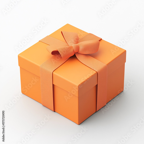 red box isolated on white background