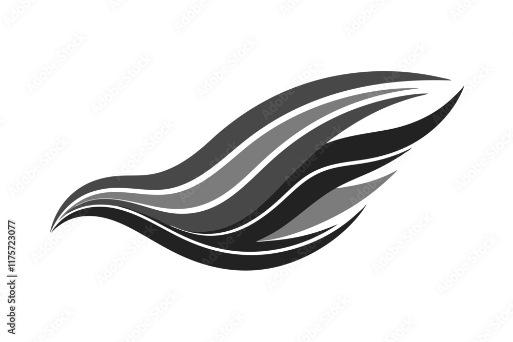 Sleek monochromatic logo design featuring a subtle wave element in a minimalist style, A sleek, monochromatic logo with a subtle wave pattern, minimalist simple modern vector logo design Sleek monochromatic logo design featuring a subtle wave element in a minimalist style, A sleek, monochromatic logo with a subtle wave pattern, minimalist simple modern vector logo design