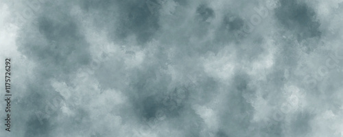 Whimsical wisps of greenish fog floating through a cool, abstract grayscale environment

