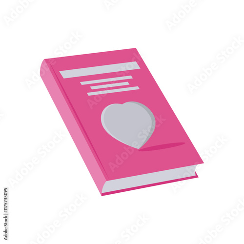 Love Story Flat Icon, Vector illustration