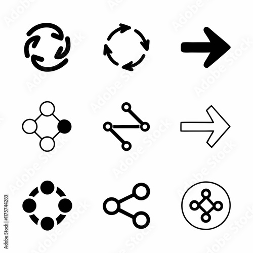 Share and Connect Icon Pack