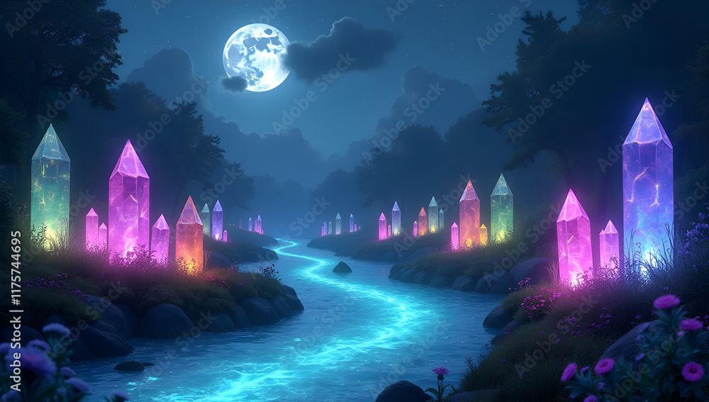 Crystalline Dreams Beneath a Starry Sky Crystalline Dreams Beneath a Starry Sky