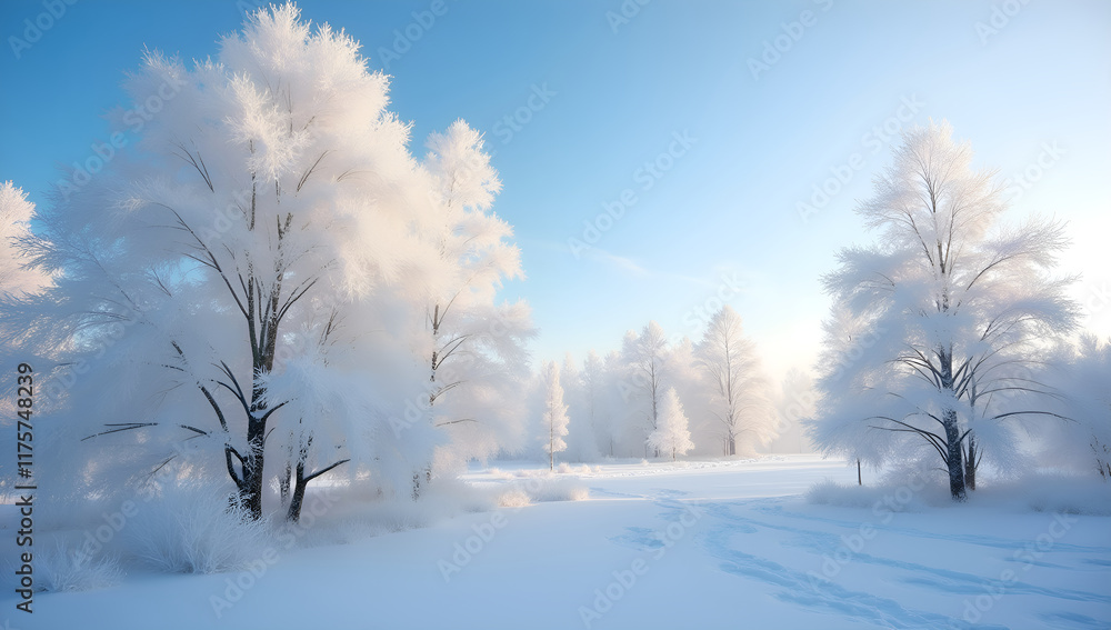 Crystal Frost: Trees in Winter Splendor Crystal Frost: Trees in Winter Splendor