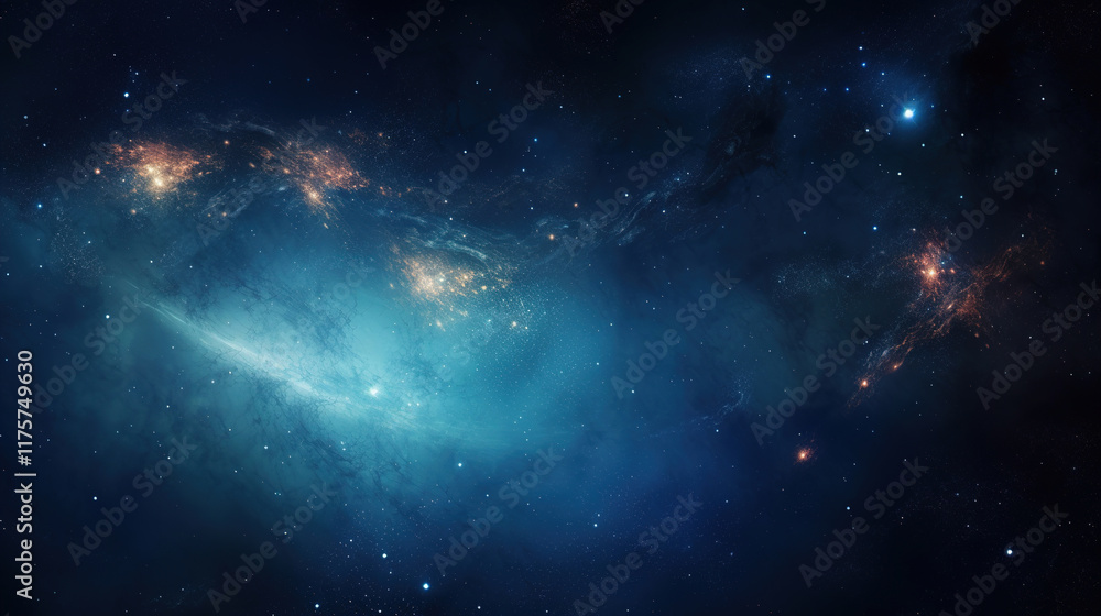 Obraz premium Stunning Deep Space Nebula