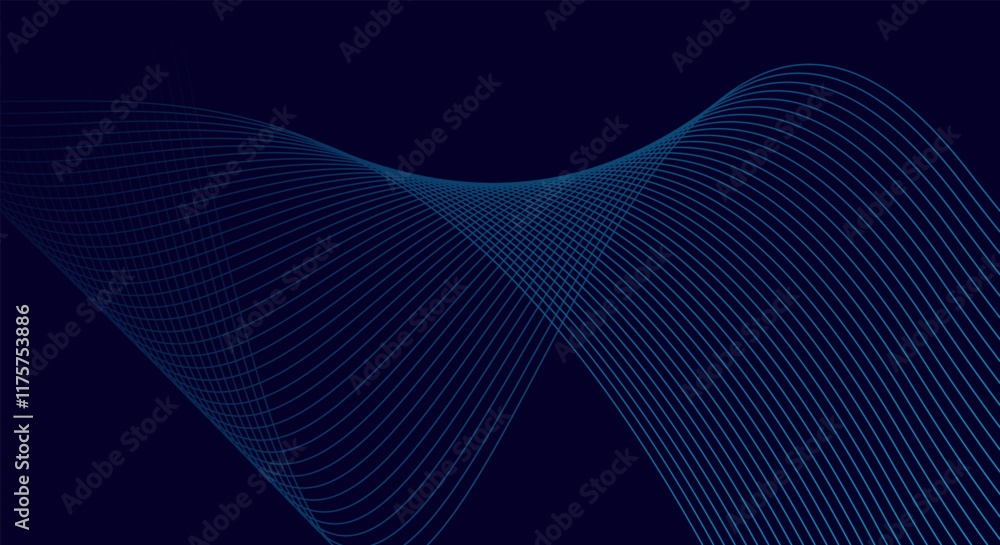 abstract Futuristic background with glowing wave. Shiny moving lines design element. Modern blue gradient flowing wave lines abstract Futuristic background with glowing wave. Shiny moving lines design element. Modern blue gradient flowing wave lines