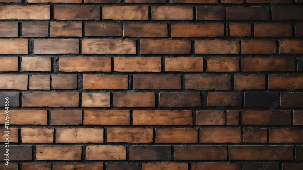 brick wall may used as background. brick wall, dark background for design. AI generated image, ai. brick wall may used as background. brick wall, dark background for design. AI generated image, ai.