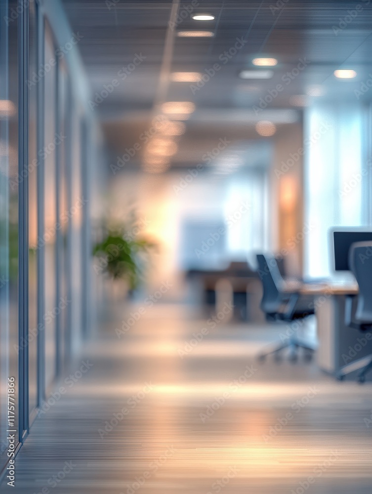 Abstract blurred office interior room. blurry working space with defocused effect. use for background or backdrop in business concept Abstract blurred office interior room. blurry working space with defocused effect. use for background or backdrop in business concept