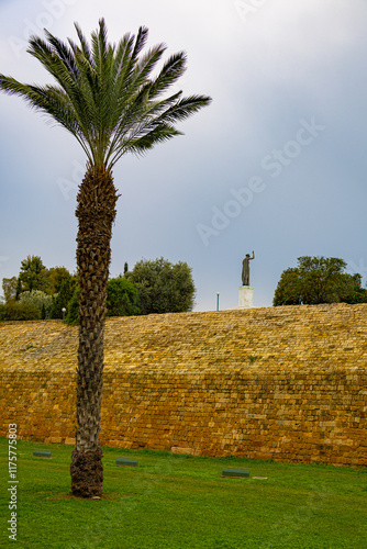 Constanza bastion in city Nicosia, Cyprus photo