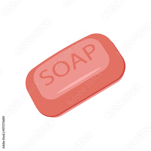 Soap Flat Icon, Vector illustration