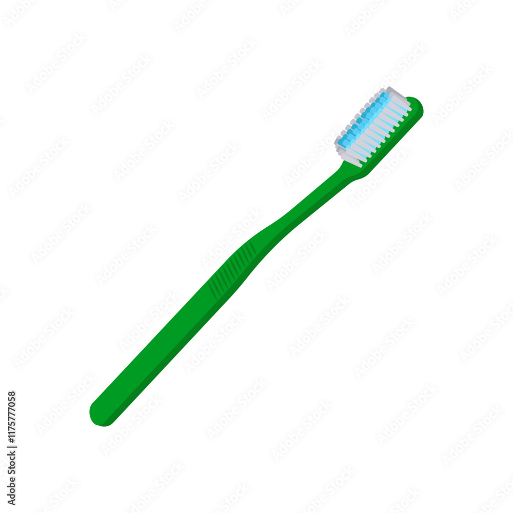 Toothbrush Flat Icon, Vector illustration Toothbrush Flat Icon, Vector illustration