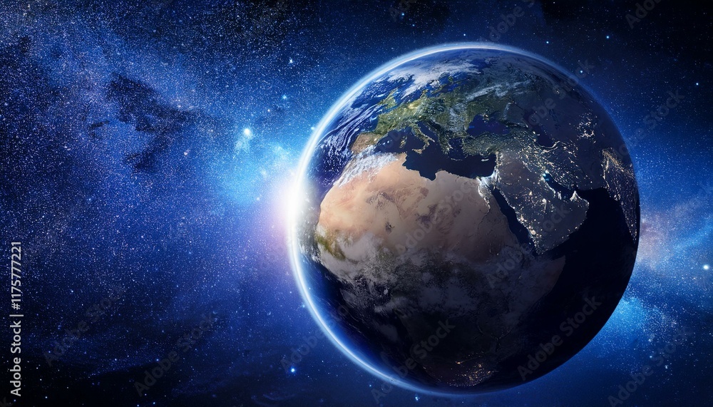 planet earth in galaxy area planet earth in galaxy area