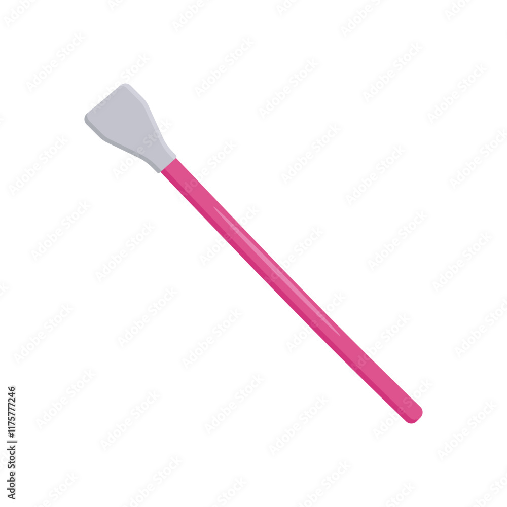 Sensor Cleaning Swab Flat Icon, Vector illustration Sensor Cleaning Swab Flat Icon, Vector illustration