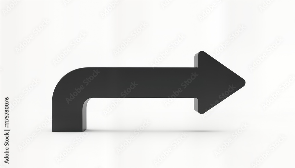 Black arrow points left on plain white background. Simple clean directional graphic element. Modern minimalist design. Suitable for various uses. Excellent for web, app interfaces. Simple Black arrow points left on plain white background. Simple clean directional graphic element. Modern minimalist design. Suitable for various uses. Excellent for web, app interfaces. Simple